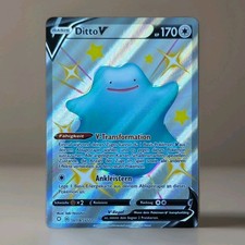 Ditto V Shiny Full Art Pokemon