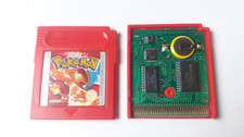 GB Pokemon: Rote Edition - speichert (Nintendo Game Boy, 1999, PAL-Version NOE)