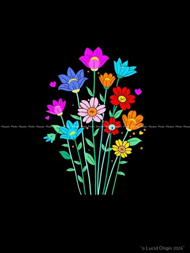Foto blumen pop - foto, farben