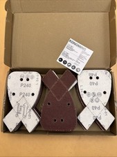 Maus Schleifpapier Klett 100 Stück Körnung 40 60 80 100 120 180 240 320 400 600