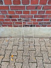 1 Paar  Vintage String Regal  Metallgestell  schräg 60er Jahre für Regalböden