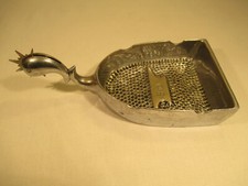 Cowboy HUCK Western Metall Aschenbecher Pferdehuf mit Sporen Wild West USA alt