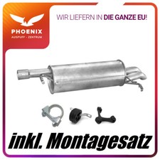 Audi A6 2.5 TDi Stufenheck + Kombi Endschalldämpfer Auspuff Mit E-Prüfzeichen