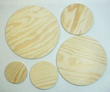 Runde Holzscheibe 8 mm Kiefer