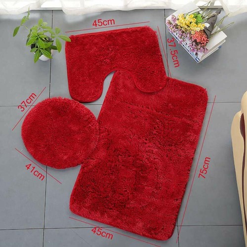 3pcs badematte badvorleger - 3pcs,