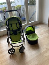 Puppenwagen grün Combiwagen CHIC 2000