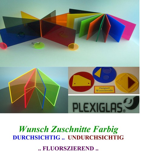 Wunsch plexiglas bunt farbig - plexiglas®,
