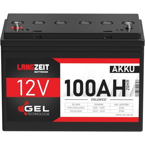 Gel akku 12v - gel,