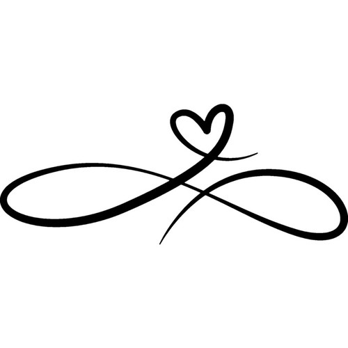 Stempel infinity heart - stempel, heart"