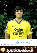 Autogrammkarte Fußballer Cedo