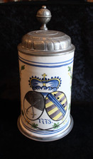 Antiker bierkrug mit - antiker,