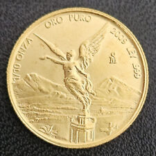 1/10 Oz Gold Libertad 2009 Onza Mexico Or Oro Goud
