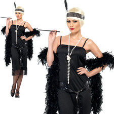 Fransenkleid Flapper Kostüm