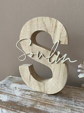 Holzbuchstabe Kinderzimmer