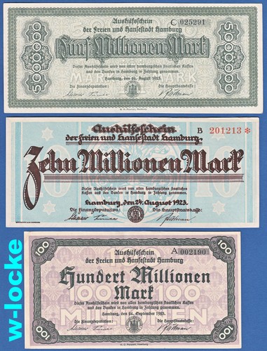 Hamburg 10 und 100 - ,,