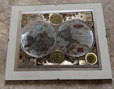 Antike Weltkarte Reproduktion