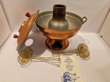 C7-BJ CHINESISCHES FONDUE HOT POT CHINOISE KUPFER KUPFERKESSEL