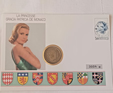 Numisbrief Monaco LA PRINCESSE