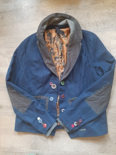 Desigual damen blazer blau - damen,, blazer,