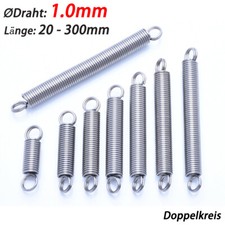 ØDrahtdurch 1.0mm Zugfeder