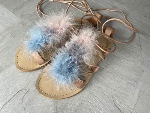 Zara römer sandalen feder - sandalen,