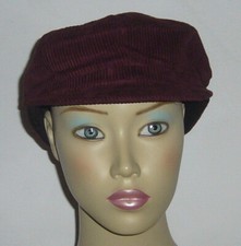 CAP Mütze Kappe Hut Schirmmütze Kord Cordcap Base Rock schwarz bordeaux Neu