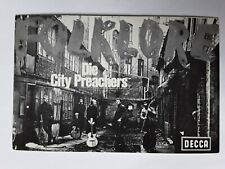 Die City Preachers,alte  Promokarte, Decca.
