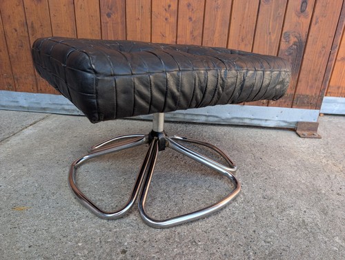 Hocker leder vintage - hocker, 70er