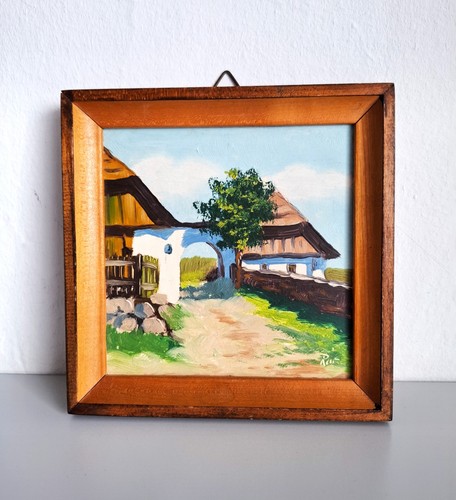 Vintage fliesenbild pribram - vintage,