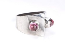 Moderner Designring aus 925er