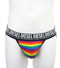 Diesel Unterwäsche Herren Groß Mehrfarbig Stretch Jockstrap