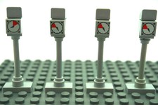Lego® 4 x Parkuhr Strasse