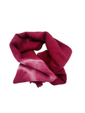 Damen Schal mit buntem Batik Streifen Muster, Tuch Stola Halstuch