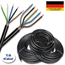 Erdkabel NYY-J 5x4/5x6/5x10mm² Starkstromkabel Erdleitung Kupfer Energie Elektro