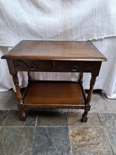 Beistelltisch Eiche montiert