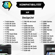 Druckerpatronen kompatibel zu HP C9370A / 72 Tintenpatrone DesignJet T 1100 24