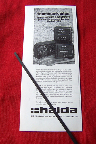 Halda speedpilot tripmaster - speedpilot,