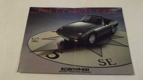 Reliant scimitar ss1 - ss1, sales