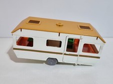 Playmobil 3249 Alter Anhänger Wohnwagen Campingfahrzeug Hütte Haus