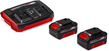 Einhell Starter Kit 2x 4,0Ah Akkus + Twincharger 18V Power X-Change Ladegerät