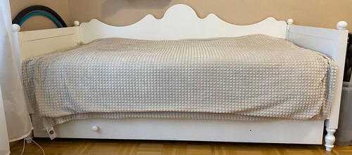 Gebrauchtes weißes bett - gebrauchtes,,