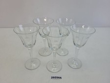 5x Weingläser Glas
