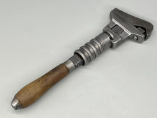 Vintage Bemis & Call H & T Co Doppelbacken-Kombinationsschlüssel Rohrzange USA Werkzeug