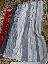 Ikea Bettwäsche 4 Teile, 140x200 cm, schwarz-grau, warm