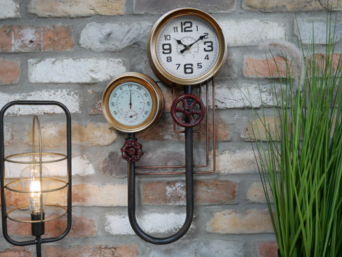Industrie rohr wanduhr - industrie,