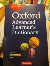 Oxford Advanced Learner's Dictionary 9th Edition Abitur/Studium