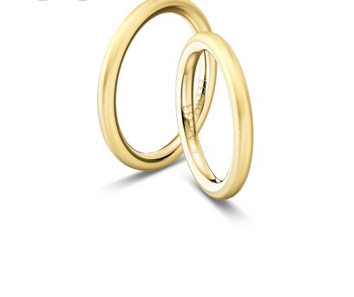 2x333 gold trauringe - 2x333,