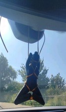 Bondage D/s Auto Figur Lufterfrischer BDSM SM Duftbaum Fetisch Girl Car Erotik 