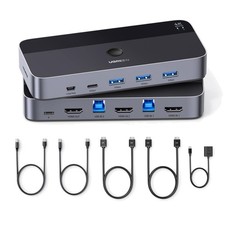 HDMI KVM Switch 4K@60Hz USB