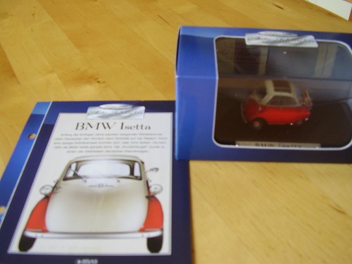 Bmw isetta rotes - rotes, modell